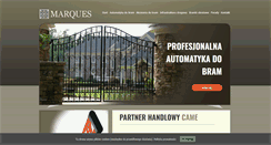 Desktop Screenshot of marques.pl