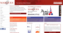 Desktop Screenshot of marques.org